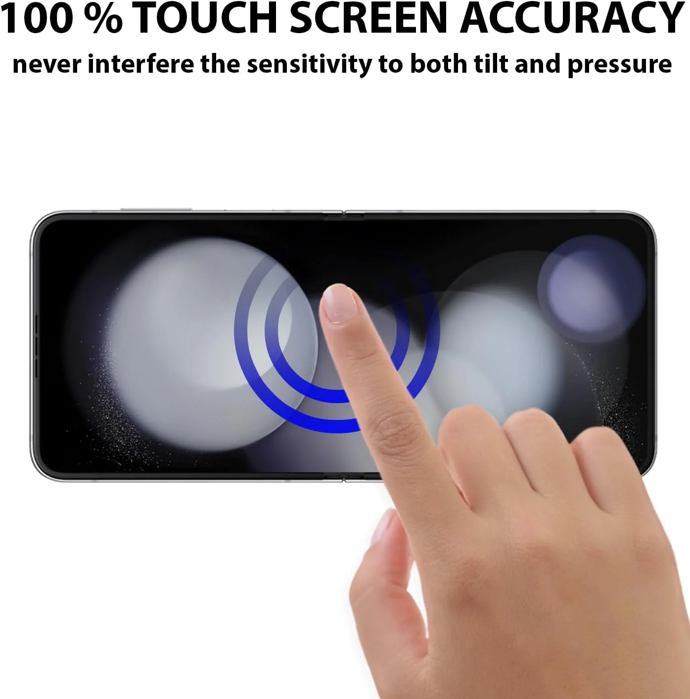 محافظ صفحه نمایش Al-HuTrusHi سازگار با محافظ صفحه نمایش Samsung Galaxy Z Flip5، فیلم محافظ صفحه نمایش نرم HD شفاف ضد خش بدون حباب با پوشش کامل برای Samsung Galaxy Z Flip 5 2023 محافظ صفحه نمایش Al-HuTrusHi سازگار با محافظ صفحه نمایش Samsung Galaxy Z Flip5، فیلم محافظ صفحه نمایش نرم HD شفاف ضد خش بدون حباب با پوشش کامل برای Samsung Galaxy Z Flip 5 2023