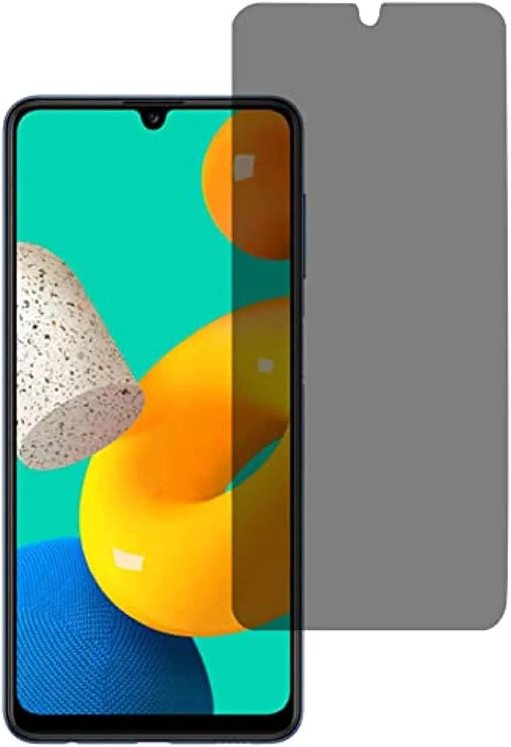 محافظ صفحه نمایش حریم خصوصی الحتروشی سازگار با گوشی های سامسونگ گلکسی A33 5G / M32 / M22 / A22 / F22 / A32 / A31، شیشه حرارت دیده مات ضد تابش [لمس سه بعدی] [سازگار با قاب] بدون حباب