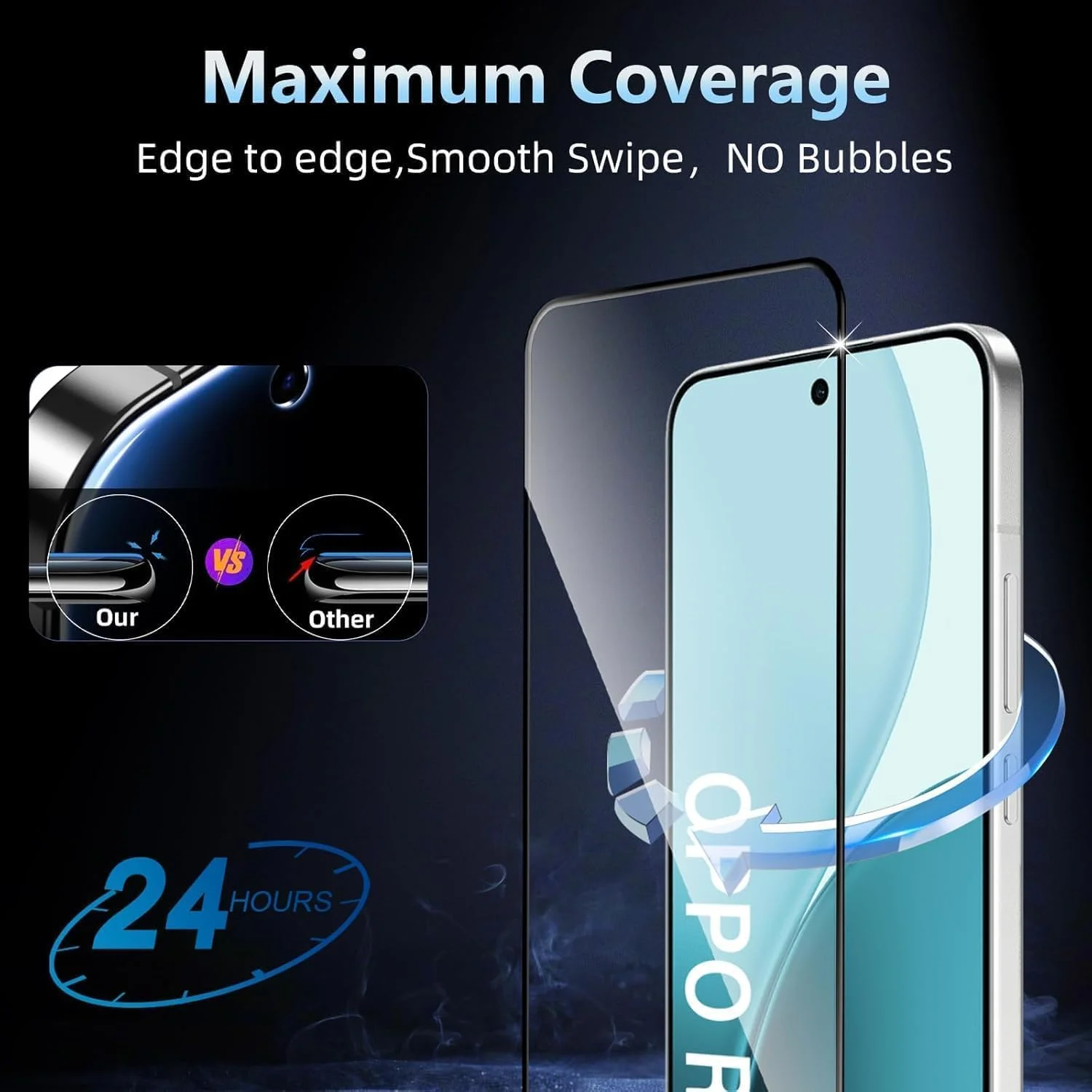 محافظ صفحه نمایش شیشه ای گوشی موبایل اوپو رنو 14 محافظ صفحه نمایش شیشه ای گوشی موبایل اوپو رنو 14