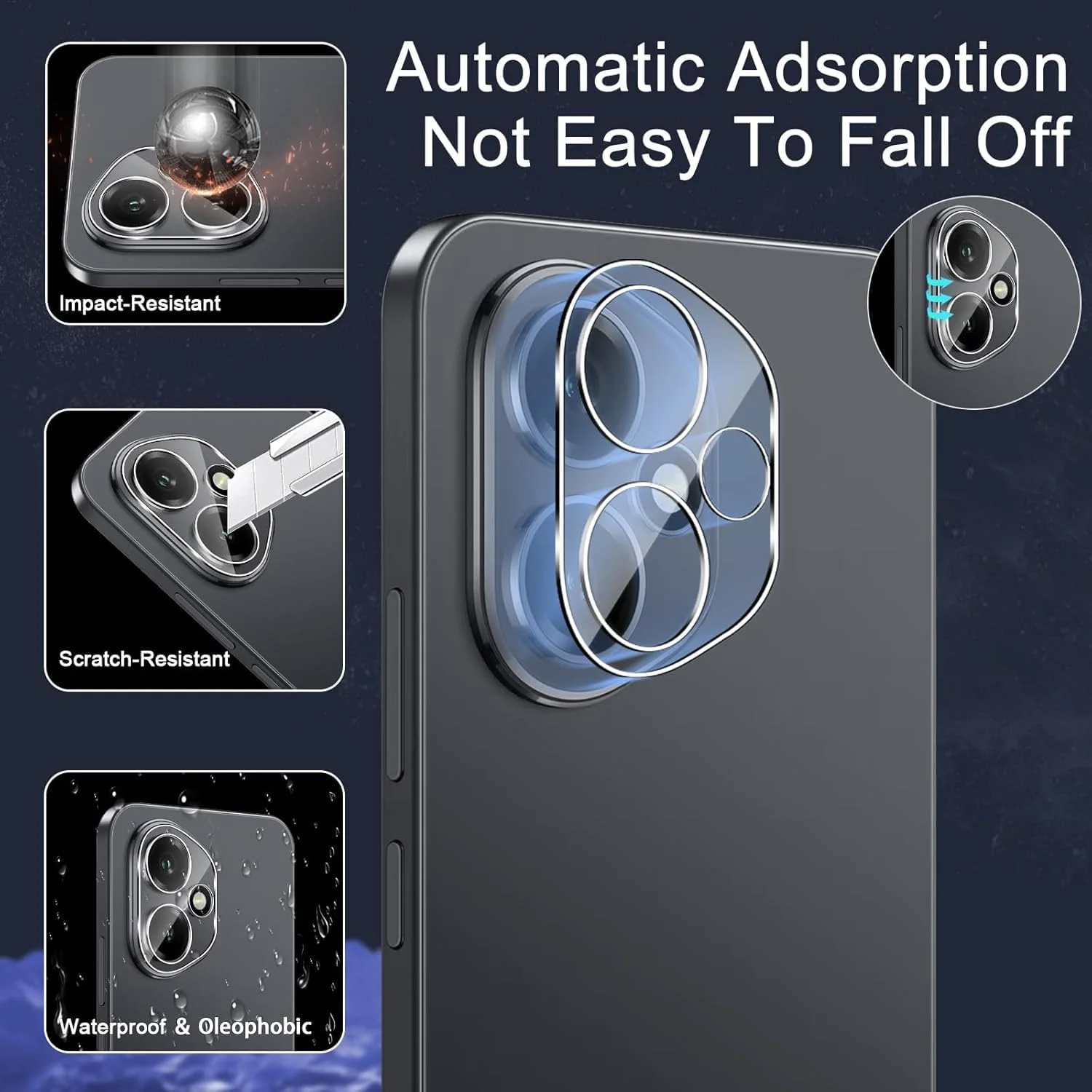 محافظ صفحه نمایش 2+2 عددی برای گوشی آنر 400، به همراه محافظ لنز دوربین، شیشه حرارت دیده با سختی 9H، بدون حباب، ضد خش و ضد اثر انگشت محافظ صفحه نمایش 2+2 عددی برای گوشی آنر 400، به همراه محافظ لنز دوربین، شیشه حرارت دیده با سختی 9H، بدون حباب، ضد خش و ضد اثر انگشت