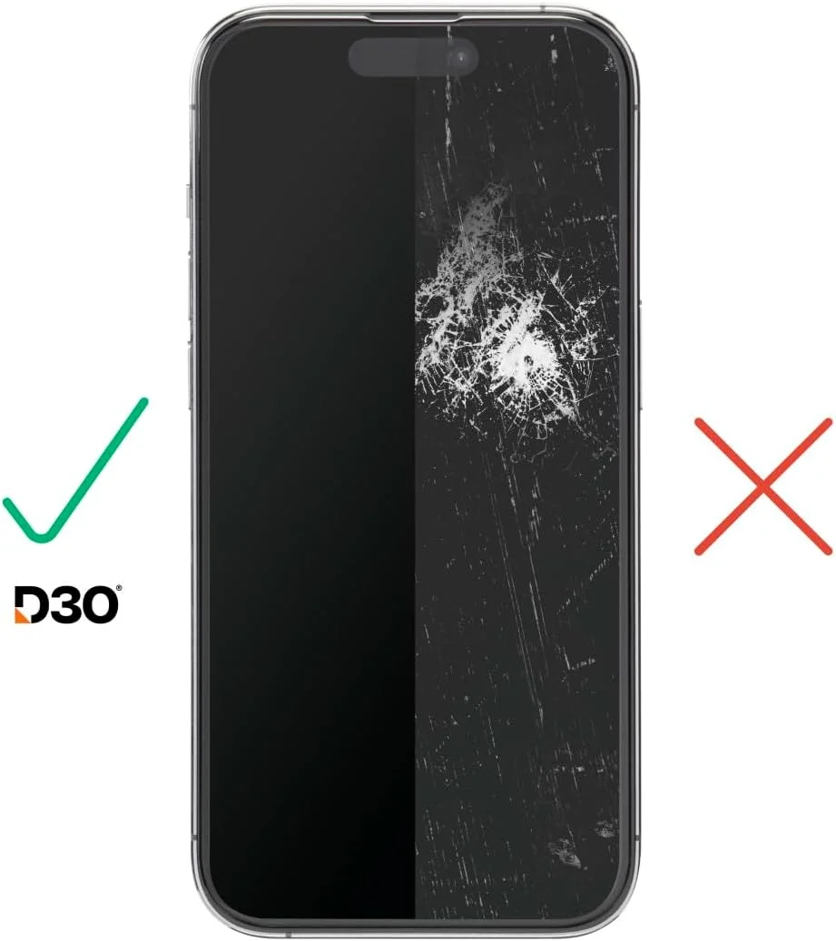 محافظ صفحه نمایش شیشه ای حرارت دیده سوپر هیبریدی برای اپل آیفون 15، به همراه ابزار نصب محافظ صفحه نمایش شیشه ای حرارت دیده سوپر هیبریدی برای اپل آیفون 15، به همراه ابزار نصب