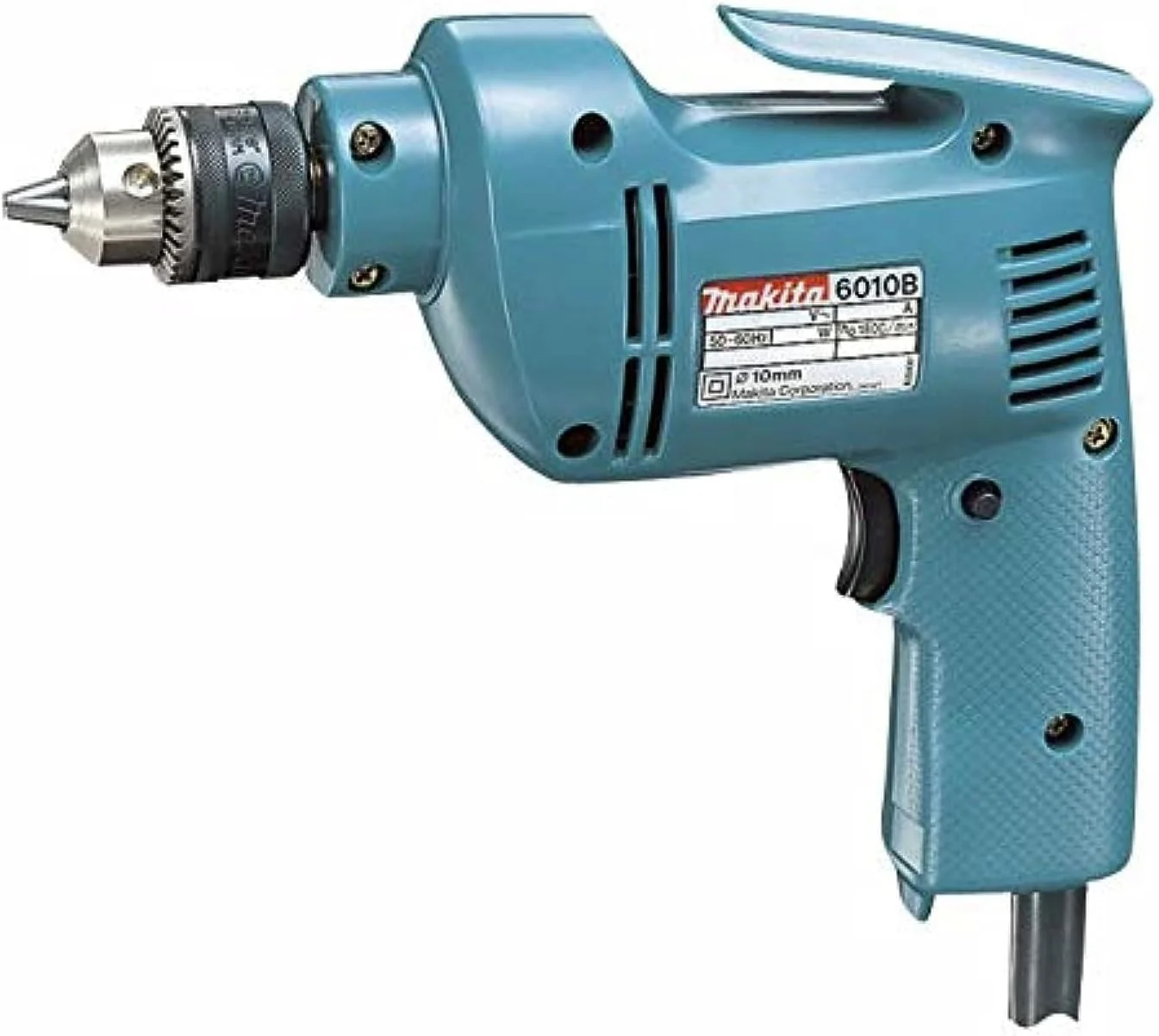 دریل چکشی 3/8 اینچ ماکیتا 305 وات، آبی مدل [6010B]