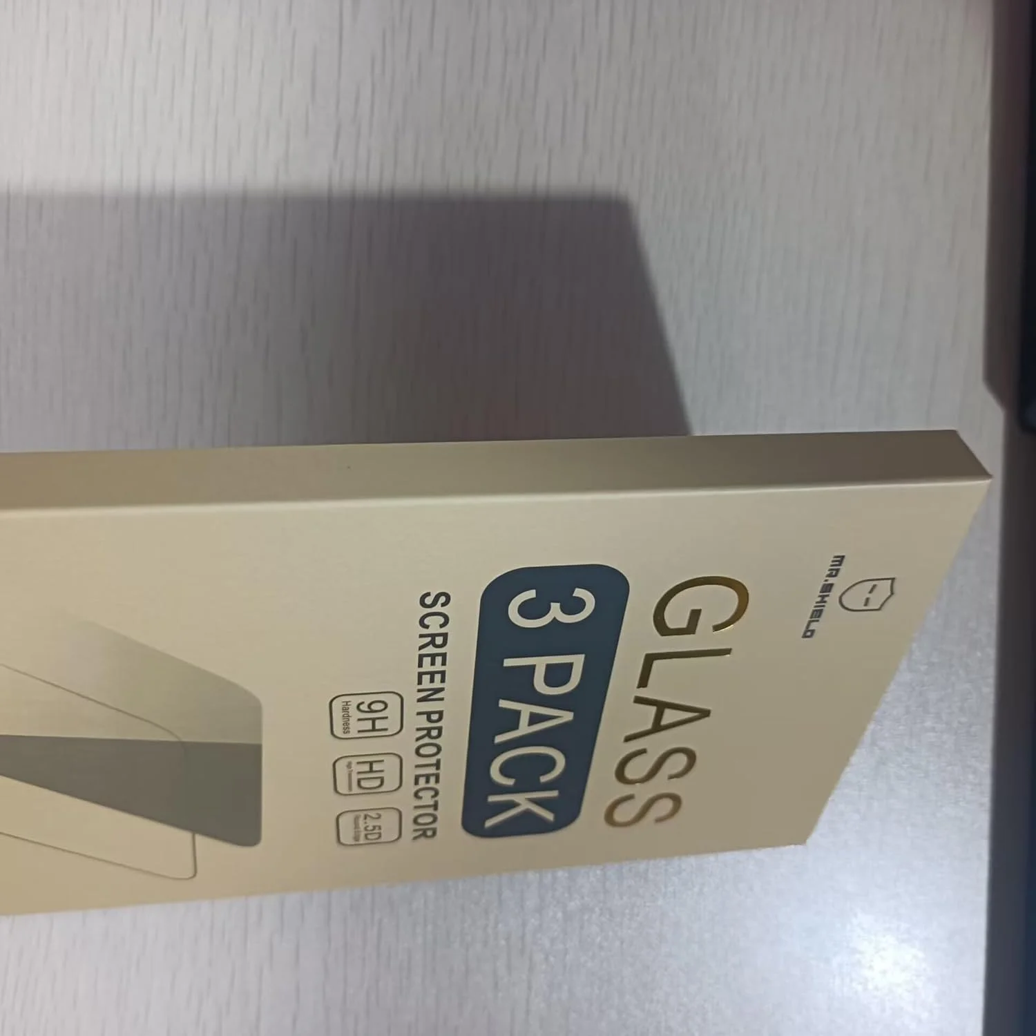 محافظ صفحه نمایش شیشه ای [3 عددی] Mr.Shield، طراحی شده برای ایسوس راگ فون 3 [شیشه ژاپنی با سختی 9H]