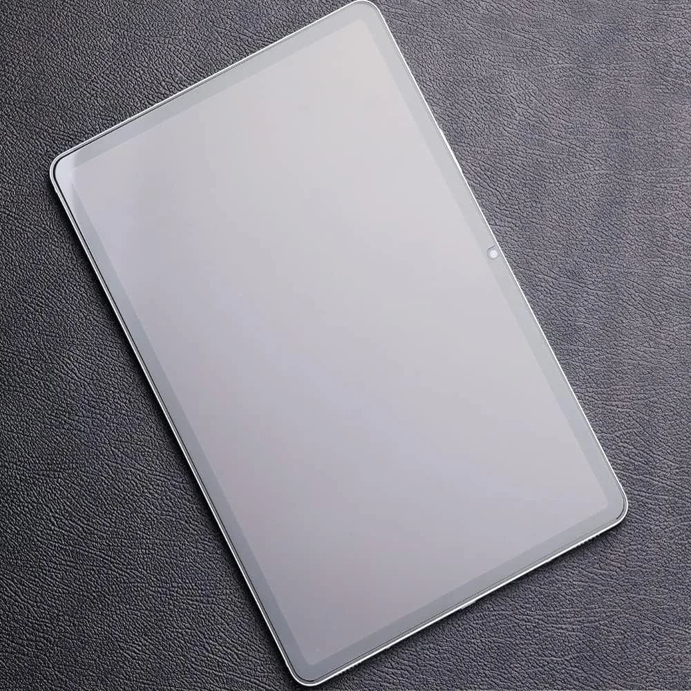 محافظ صفحه نمایش Ibywind برای Samsung Galaxy Tab S8 (11 اینچ)، شامل 2 عدد شیشه حرارت دیده، 1 عدد محافظ لنز دوربین، 1 عدد فیلم فیبر کربن پشتی [حسگر اثر انگشت، نصب آسان، پوشش کامل صفحه نمایش]