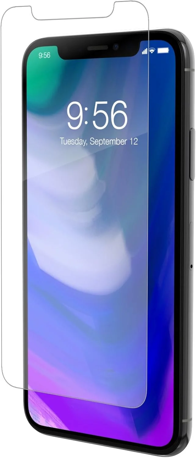محافظ صفحه نمایش شیشه ای ZAGG InvisibleShield Glass Defense برای Apple iPhone X - سازگار با قاب - شفاف - 200101184