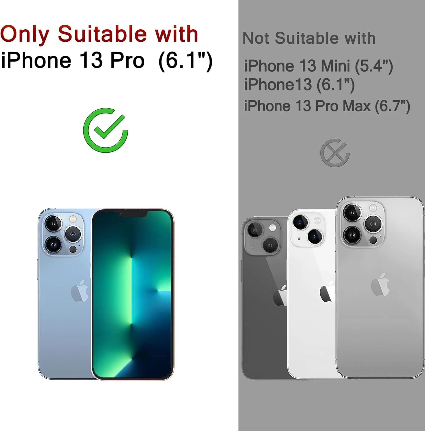 محافظ صفحه نمایش 3 عددی Ferilinso برای آیفون 13 پرو به همراه محافظ لنز دوربین شیشه ای حرارت دیده 2 عددی، سازگار با قاب گوشی، محافظ لوازم جانبی فوق العاده برای اپل آیفون 13 پرو محافظ صفحه نمایش 3 عددی Ferilinso برای آیفون 13 پرو به همراه محافظ لنز دوربین شیشه ای حرارت دیده 2 عددی، سازگار با قاب گوشی، محافظ لوازم جانبی فوق العاده برای اپل آیفون 13 پرو