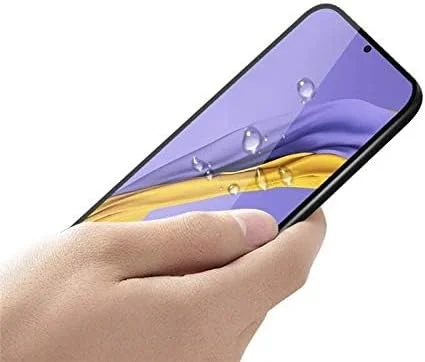 محافظ صفحه نمایش گوشی - 2 عدد شیشه حرارت دیده برای گوشی سامسونگ گلکسی A51، محافظ صفحه نمایش سخت 9H برای سامسونگ A51 (شیشه حرارت دیده مشکی)
