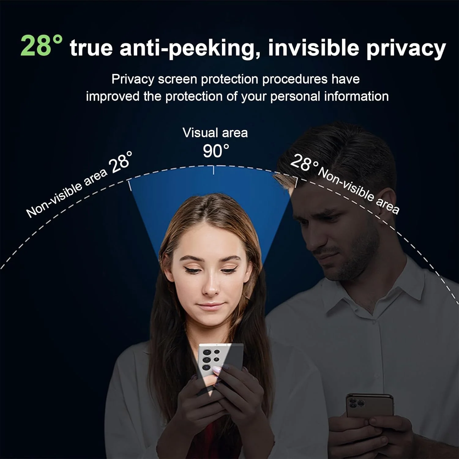 محافظ صفحه نمایش حریم خصوصی فیتودوس (بسته 2 عددی) برای ناتینگ فون 3A/3A Pro/CMF Phone 2 Pro، محافظ صفحه شیشه ای حرارت دیده ساخته شده از شیشه حرارت دیده ضد جاسوسی، مقاوم در برابر خراش، بدون حباب محافظ صفحه نمایش حریم خصوصی فیتودوس (بسته 2 عددی) برای ناتینگ فون 3A/3A Pro/CMF Phone 2 Pro، محافظ صفحه شیشه ای حرارت دیده ساخته شده از شیشه حرارت دیده ضد جاسوسی، مقاوم در برابر خراش، بدون حباب