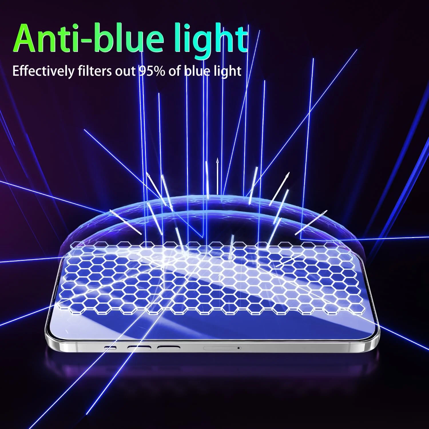 محافظ صفحه نمایش حریم خصوصی پوکولان 2 عددی برای آیفون 16 پرو، شیشه حرارت دیده ضد جاسوسی آبی، سختی 9H، سازگار با قاب، ضد خش، بدون حباب محافظ صفحه نمایش حریم خصوصی پوکولان 2 عددی برای آیفون 16 پرو، شیشه حرارت دیده ضد جاسوسی آبی، سختی 9H، سازگار با قاب، ضد خش، بدون حباب