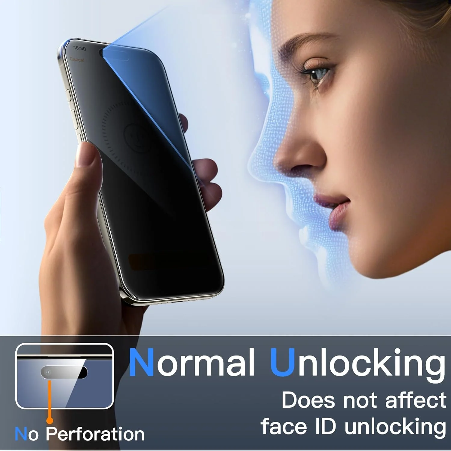 محافظ صفحه نمایش حریم خصوصی 360 درجه JETech برای آیفون 17 Air، فیلم شیشه ای حرارت دیده 4 طرفه ضد جاسوسی با ابزار نصب آسان، صفحه نمایش 6.5 اینچی، 2 عددی محافظ صفحه نمایش حریم خصوصی 360 درجه JETech برای آیفون 17 Air، فیلم شیشه ای حرارت دیده 4 طرفه ضد جاسوسی با ابزار نصب آسان، صفحه نمایش 6.5 اینچی، 2 عددی