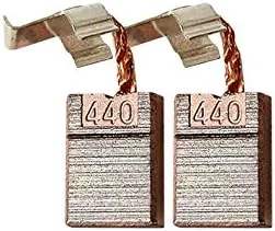 2 عدد فرچه کربنی MAKITA CB440 مدل 194427-5 مناسب دریل BTD146 BDF458 BHP458 (1 جفت)