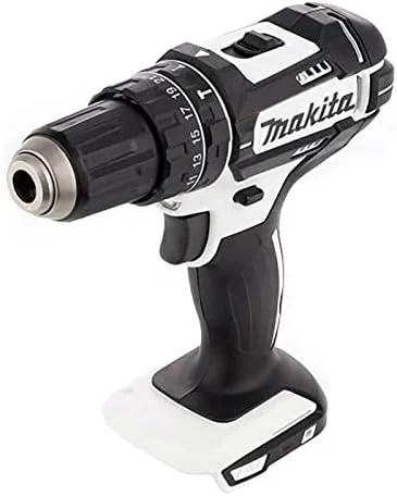 دریل چکشی 18 ولت LXT سری سفید (2x4.0 آمپر ساعت) در جعبه MAKPAC - MAKITA DHP482RMWJ