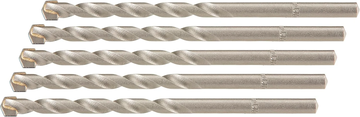 مته الماسه ماکیتا D-16514 سایز 8x110 میلی متر | T.C.T. | دنباله مستقیم | بتن | 5 عددی مته الماسه ماکیتا D-16514 سایز 8x110 میلی متر | T.C.T. | دنباله مستقیم | بتن | 5 عددی