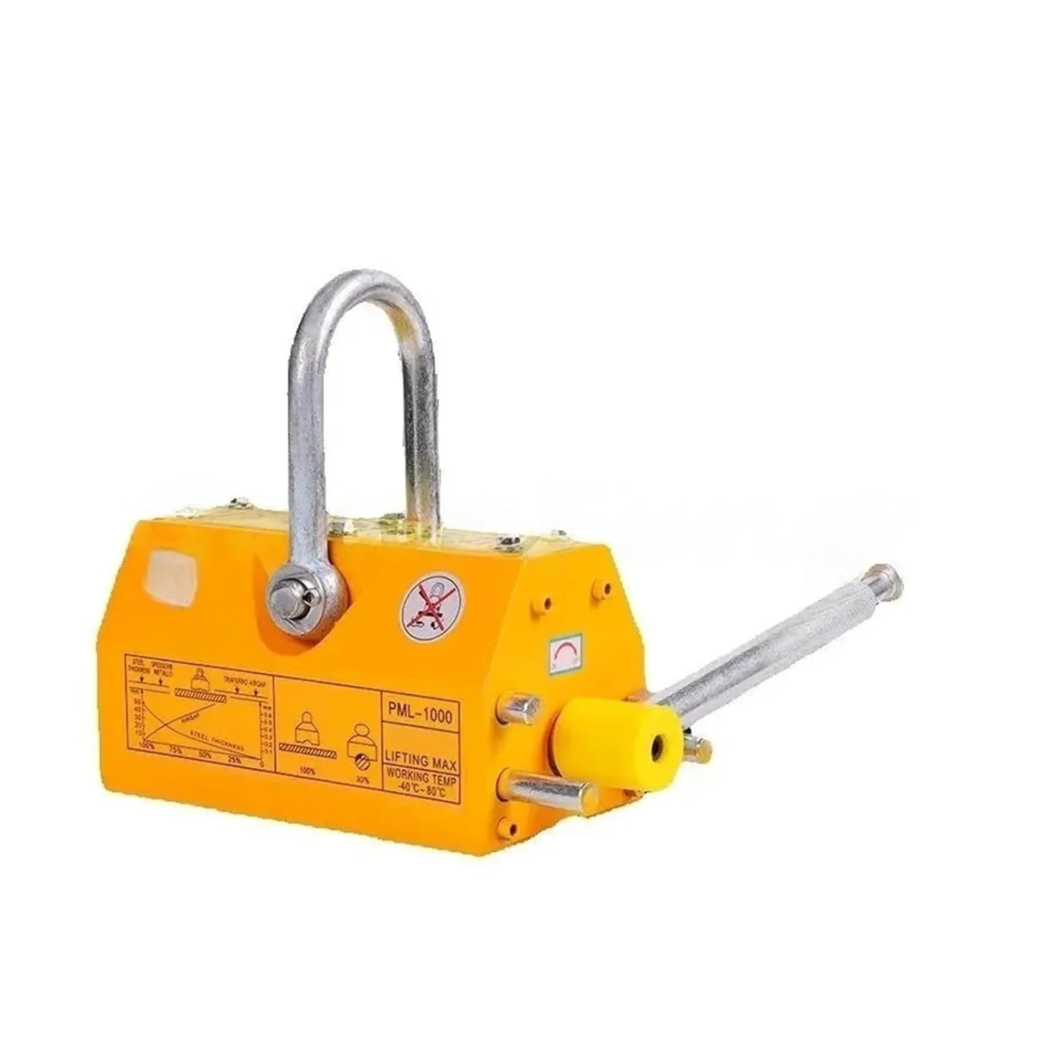 بالابر مغناطیسی 400 کیلوگرمی 600 کیلوگرمی، آهنربای بالابر سنگین برای انجام پروژه های فولادی، بالابر صنعت سنگین، سیستم تعلیق مغناطیسی