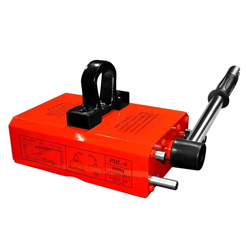 آهنرباهای بالابر دائمی ZCBYBT، رها کننده بالابر مغناطیسی، مورد استفاده در جرثقیل کارگاهی، برای بلند کردن صفحه فولادی، 600 کیلوگرم