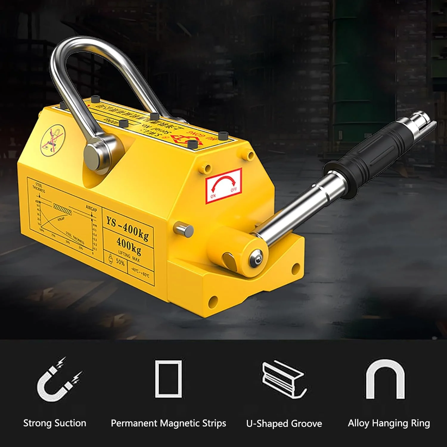 بالابر مغناطیسی سنگین، آهنرباهای دائمی بالابر با رهاسازی، آهنرباهای دائمی بالابر برای ورق فولادی، تخته، میله گرد بالابر مغناطیسی سنگین، آهنرباهای دائمی بالابر با رهاسازی، آهنرباهای دائمی بالابر برای ورق فولادی، تخته، میله گرد