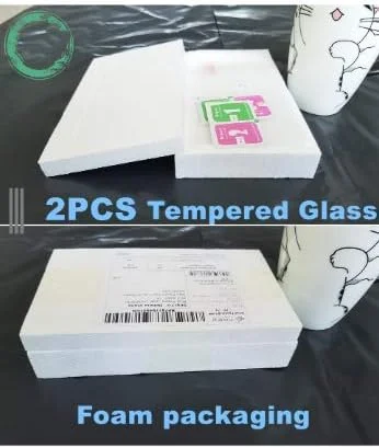 محافظ صفحه نمایش FHNLKFS 2 عددی، محافظ صفحه شیشه ای برای گوشی اپل آیفون 8، شیشه محافظ صفحه نمایش 4.7 اینچی برای گوشی اپل آیفون 8