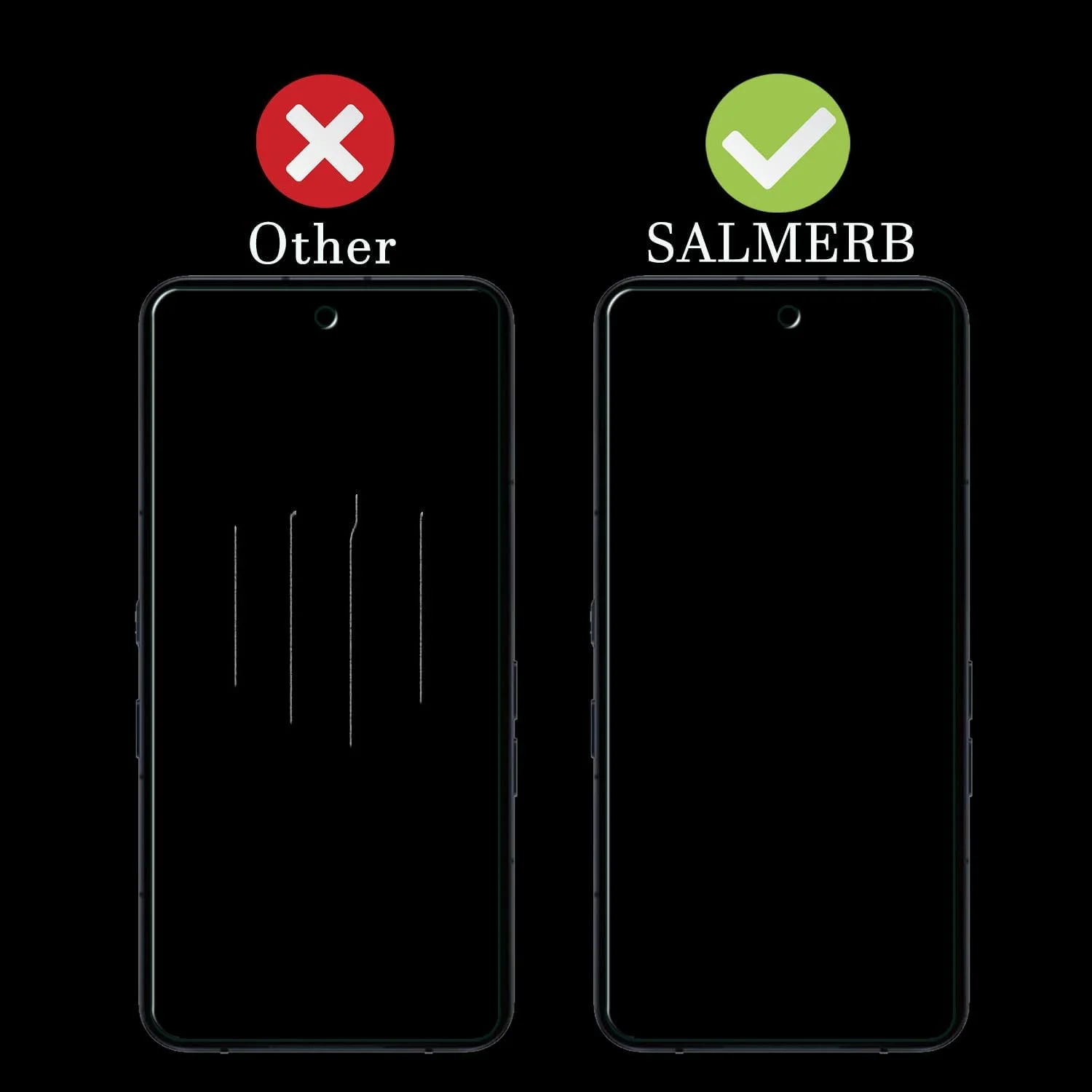 محافظ صفحه نمایش حریم خصوصی SALMERB بسته 2 عددی برای Nothing Phone 3A/Nothing Phone 3A Pro، ضد جاسوسی، ضد خش، محافظ صفحه نمایش شیشه ای اثر انگشت، بدون حباب، فوق العاده شفاف 99.99٪ محافظ صفحه نمایش حریم خصوصی SALMERB بسته 2 عددی برای Nothing Phone 3A/Nothing Phone 3A Pro، ضد جاسوسی، ضد خش، محافظ صفحه نمایش شیشه ای اثر انگشت، بدون حباب، فوق العاده شفاف 99.99٪