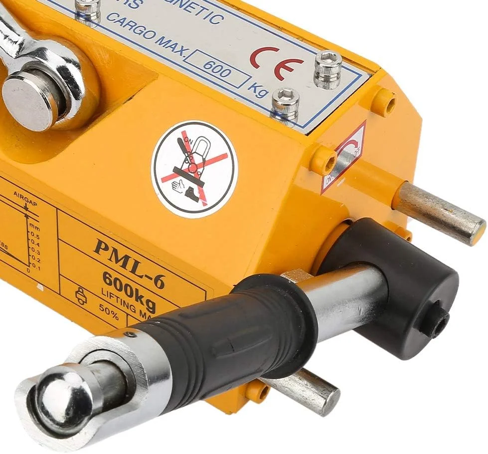 بالابر مغناطیسی دائمی Shandongmt، بالابر مغناطیسی قابل حمل 600 کیلوگرمی برای جابجایی صفحات فولادی، بلوک های آهن و غیره بالابر مغناطیسی دائمی Shandongmt، بالابر مغناطیسی قابل حمل 600 کیلوگرمی برای جابجایی صفحات فولادی، بلوک های آهن و غیره