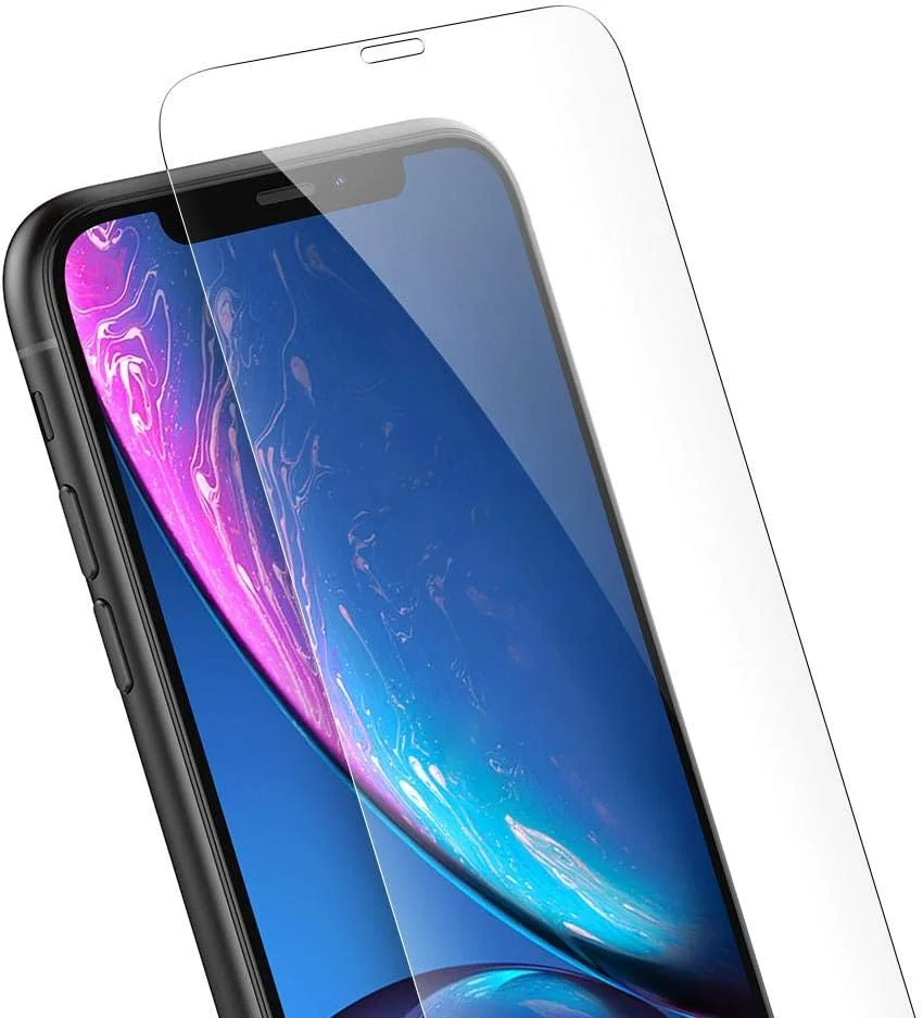 محافظ صفحه نمایش شیشه ای حرارت دیده آیفون XR با پوشش کامل و ضد خش محافظ صفحه نمایش شیشه ای حرارت دیده آیفون XR با پوشش کامل و ضد خش