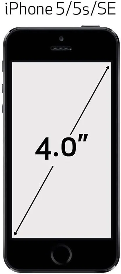 محافظ صفحه نمایش شیشه ای سخت شده OtterBox Performance Glass برای Apple iPhone 5/5c/5s/SE، شفاف محافظ صفحه نمایش شیشه ای سخت شده OtterBox Performance Glass برای Apple iPhone 5/5c/5s/SE، شفاف