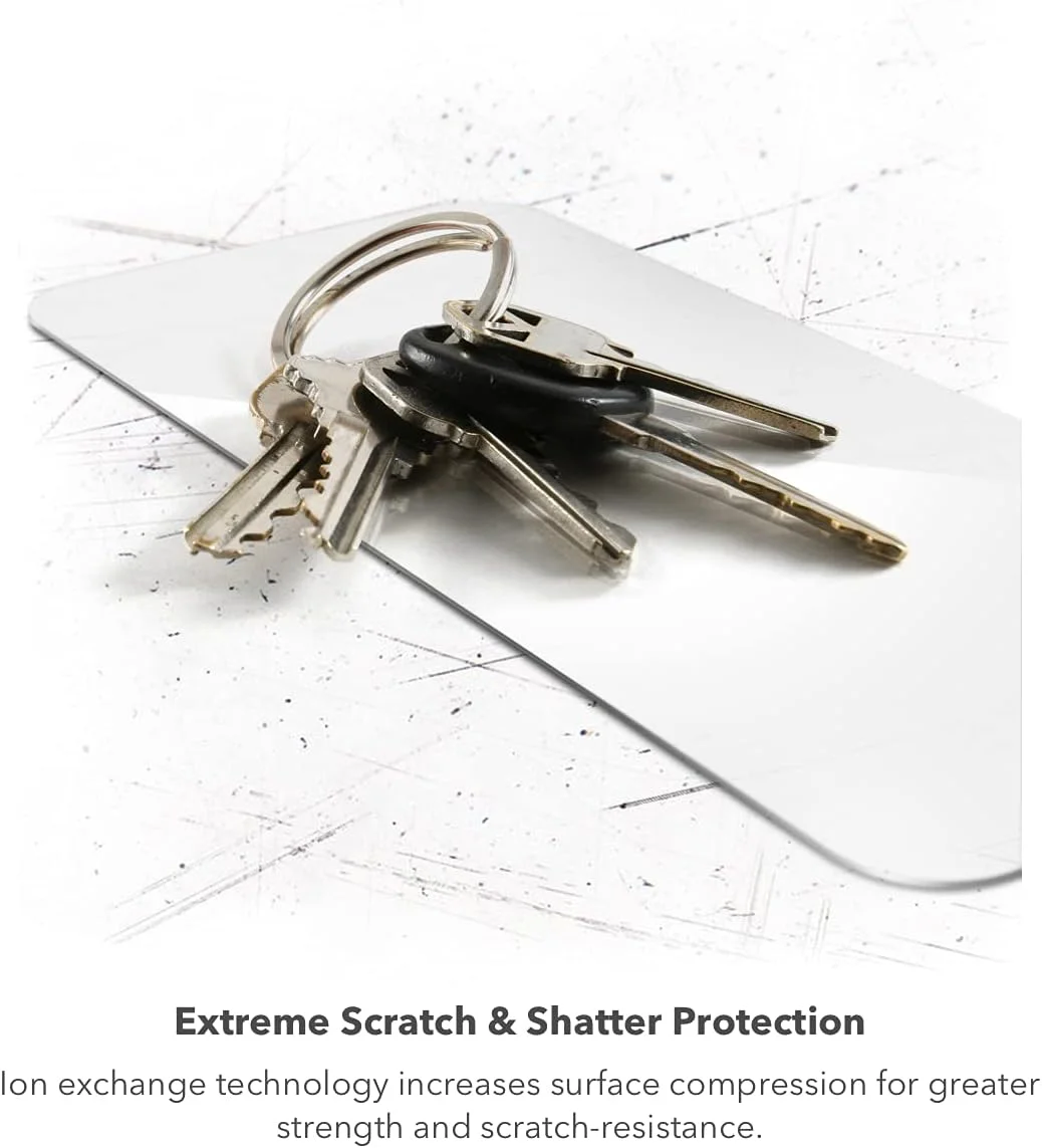 محافظ صفحه نمایش ضد انعکاس نور ZAGG InvisibleShield Glass Elite برای Apple iPhone 14/13/ 13 Pro - محافظت 5 برابر در برابر شکستگی، فناوری ضد اثر انگشت، نصب آسان محافظ صفحه نمایش ضد انعکاس نور ZAGG InvisibleShield Glass Elite برای Apple iPhone 14/13/ 13 Pro - محافظت 5 برابر در برابر شکستگی، فناوری ضد اثر انگشت، نصب آسان