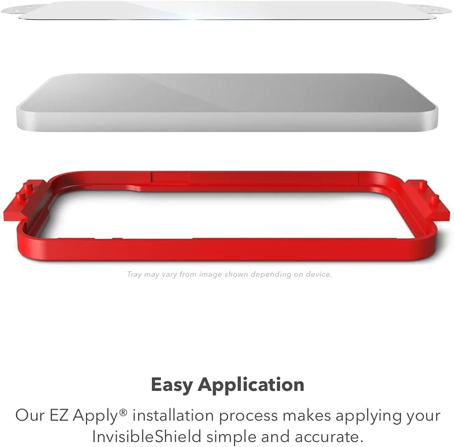 محافظ صفحه نمایش ضد انعکاس نور ZAGG InvisibleShield Glass Elite برای Apple iPhone 14/13/ 13 Pro - محافظت 5 برابر در برابر شکستگی، فناوری ضد اثر انگشت، نصب آسان محافظ صفحه نمایش ضد انعکاس نور ZAGG InvisibleShield Glass Elite برای Apple iPhone 14/13/ 13 Pro - محافظت 5 برابر در برابر شکستگی، فناوری ضد اثر انگشت، نصب آسان