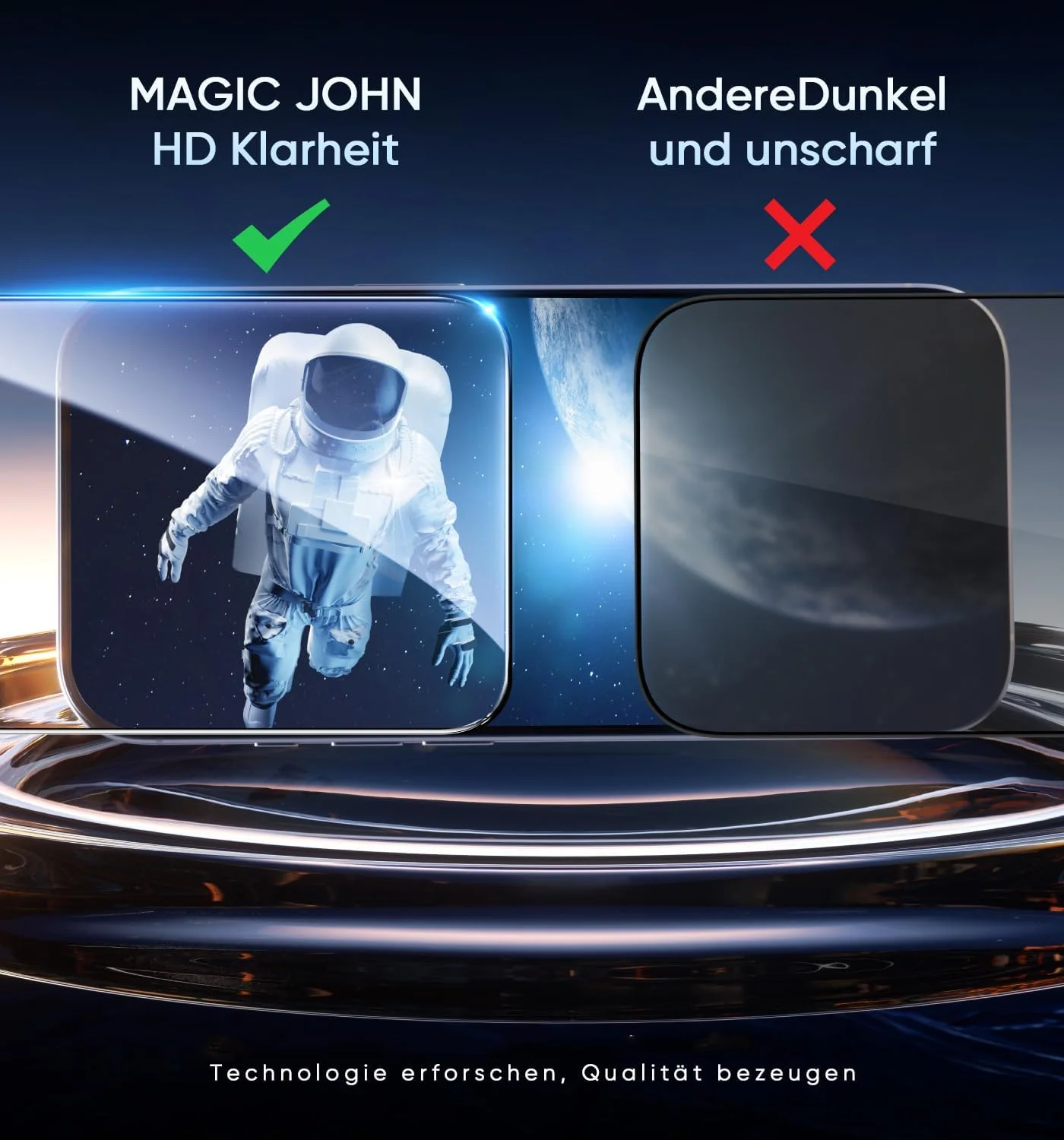 محافظ صفحه نمایش شیشه ای حرارت دیده MAGIC JOHN نسل سوم برای آیفون 16 ProMax (6.9 اینچ)، حذف خودکار گرد و غبار، فیلم با سختی 9H+، محافظ صفحه نمایش فوق العاده شفاف، بدون حباب، با دستگاه نصب ارتقا یافته محافظ صفحه نمایش شیشه ای حرارت دیده MAGIC JOHN نسل سوم برای آیفون 16 ProMax (6.9 اینچ)، حذف خودکار گرد و غبار، فیلم با سختی 9H+، محافظ صفحه نمایش فوق العاده شفاف، بدون حباب، با دستگاه نصب ارتقا یافته