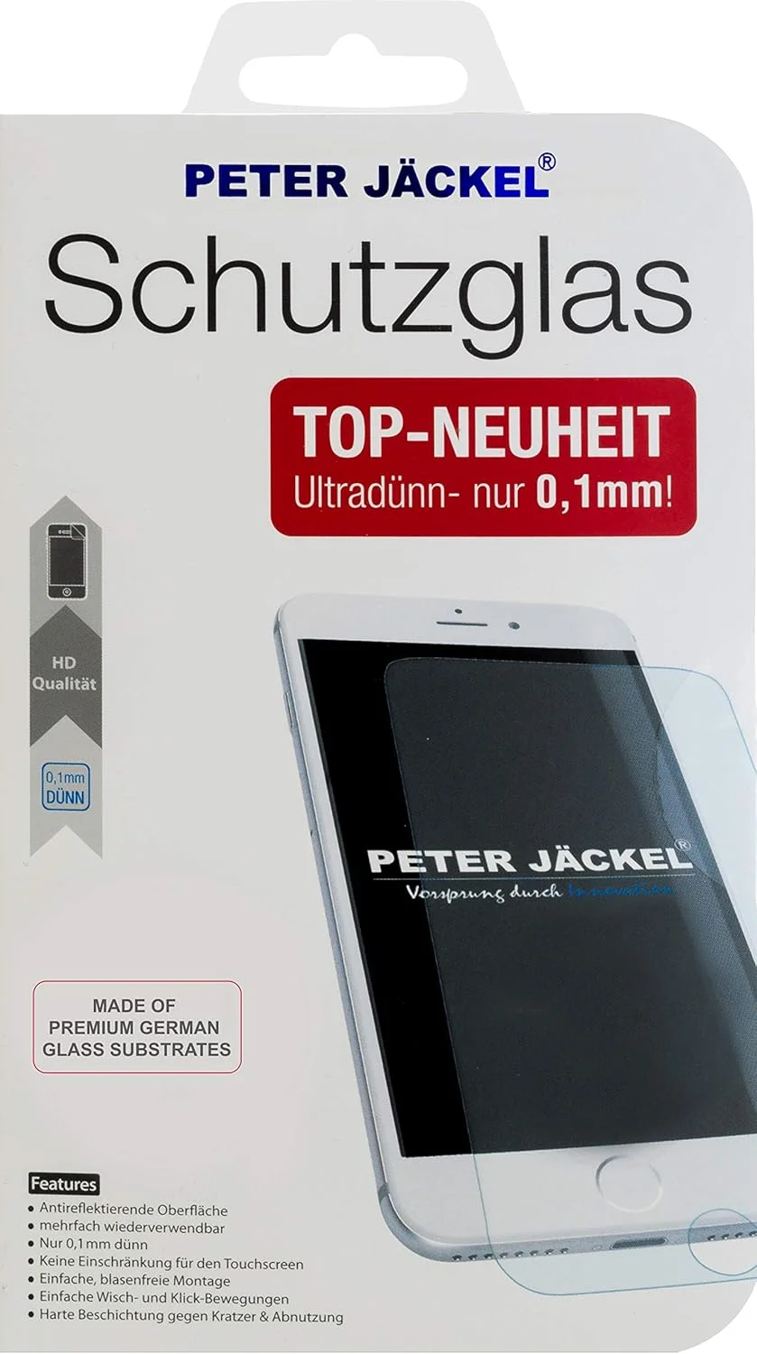 محافظ صفحه نمایش شیشه HD Schott پیتر جکل 0.1 میلی متری برای اپل آیفون 13/13 پرو