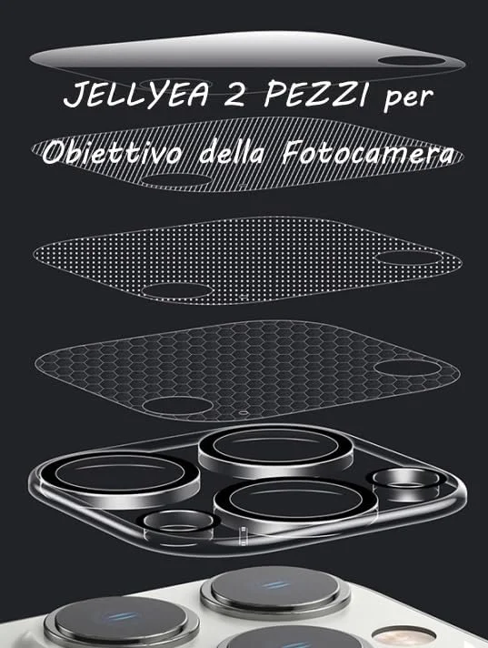محافظ صفحه نمایش مات JELLYEA بسته 2+2 برای آیفون 11، شیشه حرارت دیده مات با محافظ صفحه نمایش برای دوربین، ضد انعکاس و ضد اثر انگشت، محافظ صفحه نمایش مات 9H برای اپل 11.6.1 اینچ