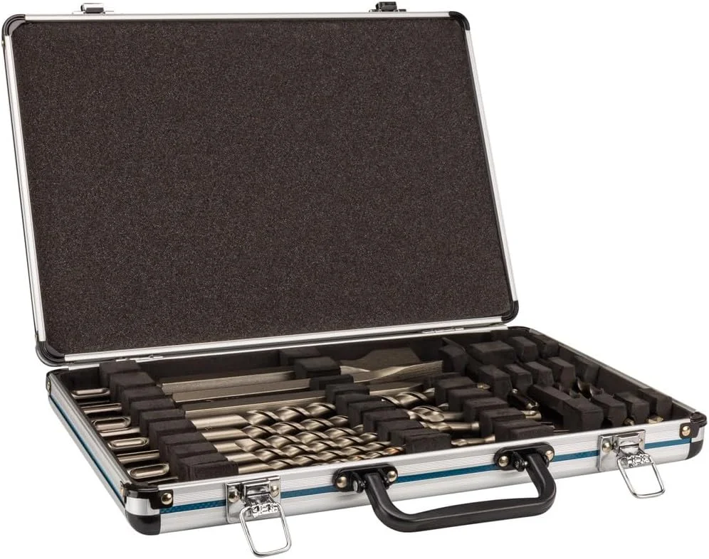 مجموعه مته و قلم Makita D-42444 SDS+، ۱۷ پارچه، ۱ وات، ۱ ولت