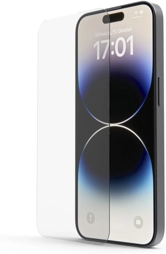 محافظ صفحه نمایش شیشه ای شفاف هاما برای Apple iPhone 14 Pro Max