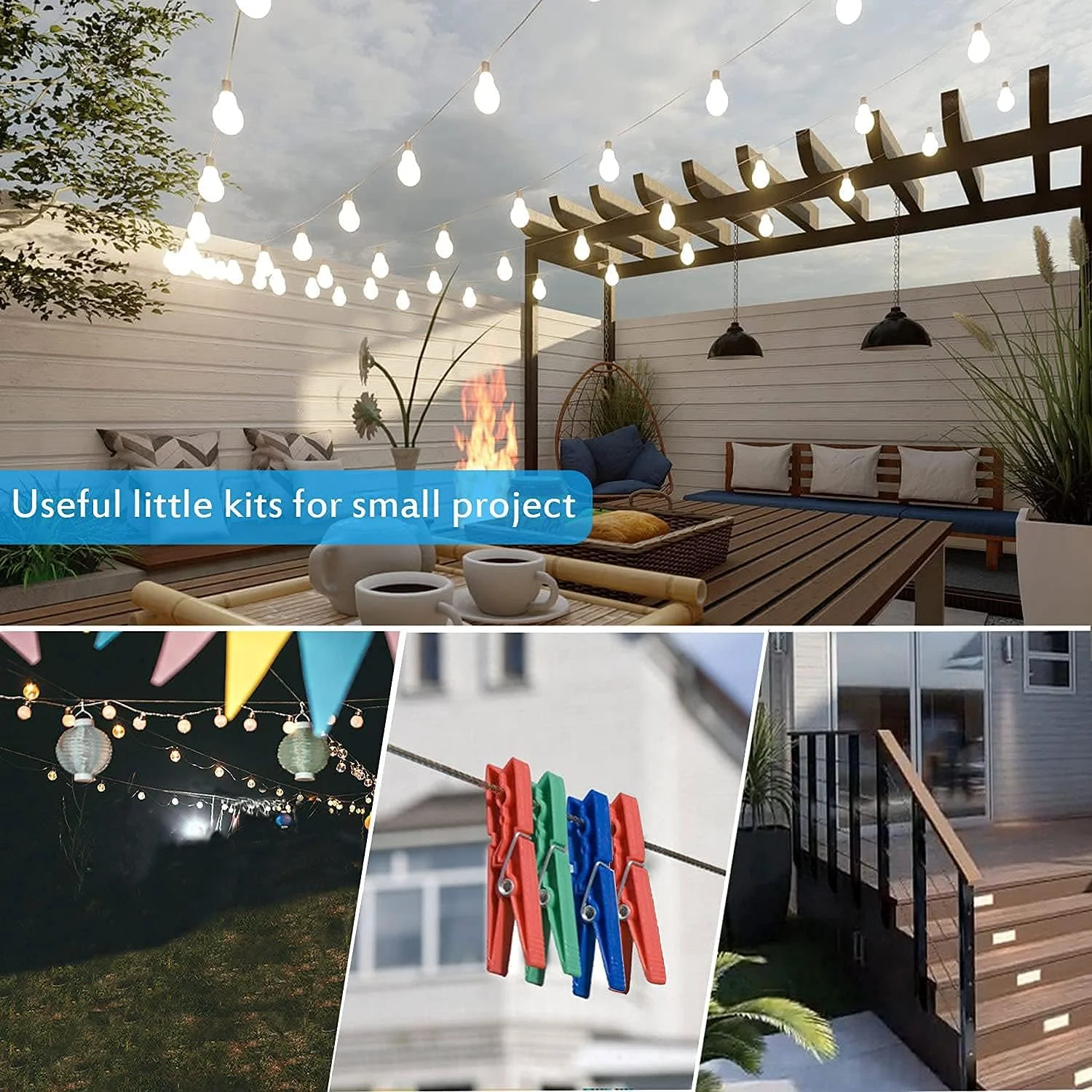 مجموعه مهارکش آزونی برای کابل های سیم بکسل داربست، کیت سیم بکسل استیل ضد زنگ 1/16 اینچ، کابل فلزی 100 فوتی با کشنده سیم برای سیستم آویز پرده سیمی، سیم لباس و کیت آویز چراغ های رشته ای مجموعه مهارکش آزونی برای کابل های سیم بکسل داربست، کیت سیم بکسل استیل ضد زنگ 1/16 اینچ، کابل فلزی 100 فوتی با کشنده سیم برای سیستم آویز پرده سیمی، سیم لباس و کیت آویز چراغ های رشته ای