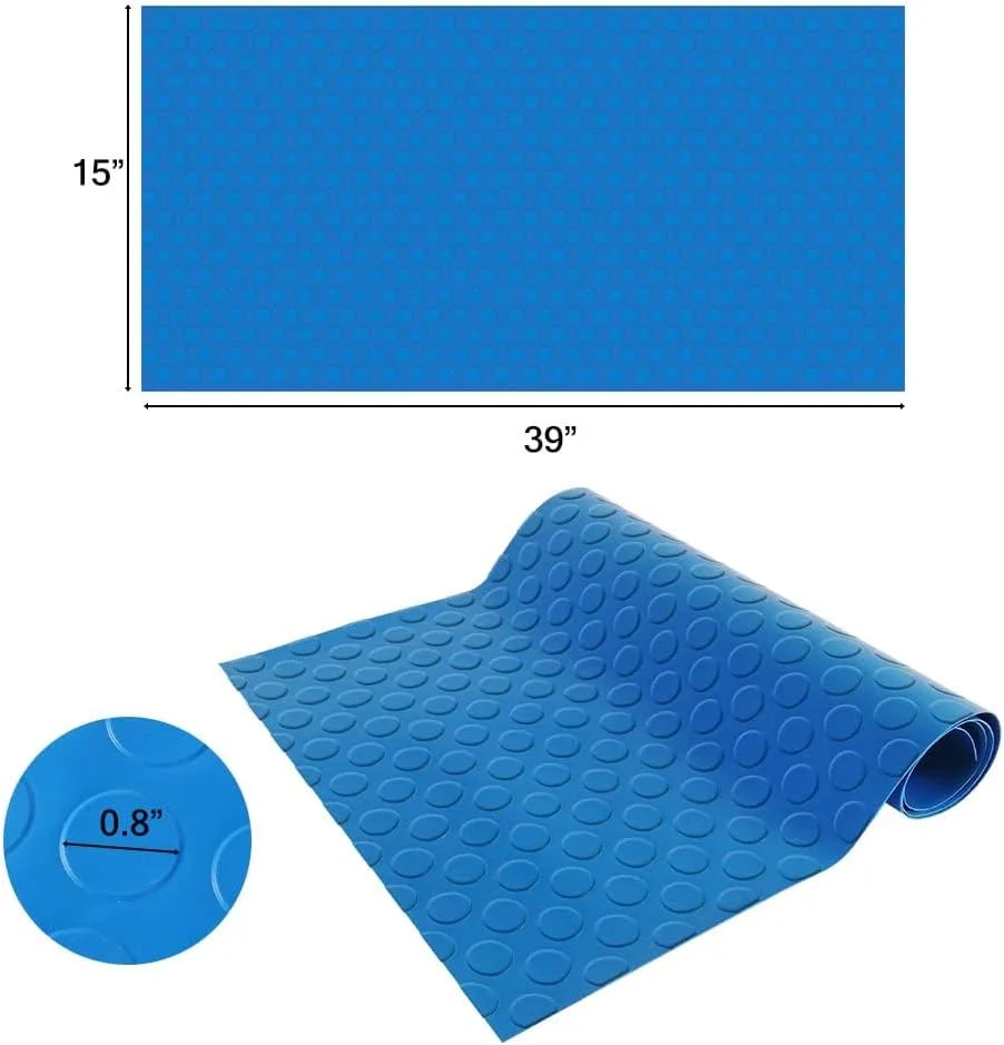 پد نردبان استخر بزرگ Azonee، 38x89 سانتی متر، پد محافظ پله استخر ضد لغزش برای لاینر و پله های استخرهای رو زمینی (بافت گرد) پد نردبان استخر بزرگ Azonee، 38x89 سانتی متر، پد محافظ پله استخر ضد لغزش برای لاینر و پله های استخرهای رو زمینی (بافت گرد)