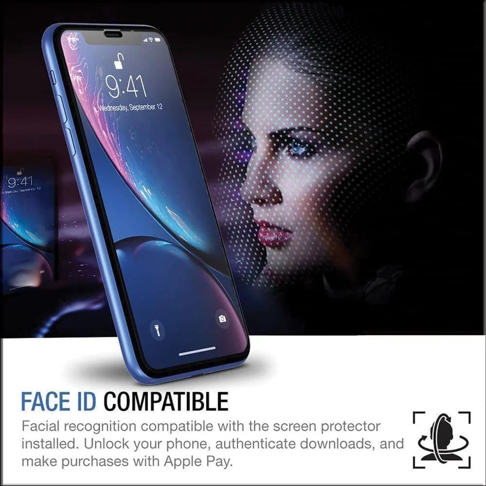 محافظ صفحه نمایش شیشه ای فول چسب لبه به لبه آیفون 11 / آیفون XR برند Emodil محافظ صفحه نمایش شیشه ای فول چسب لبه به لبه آیفون 11 / آیفون XR برند Emodil