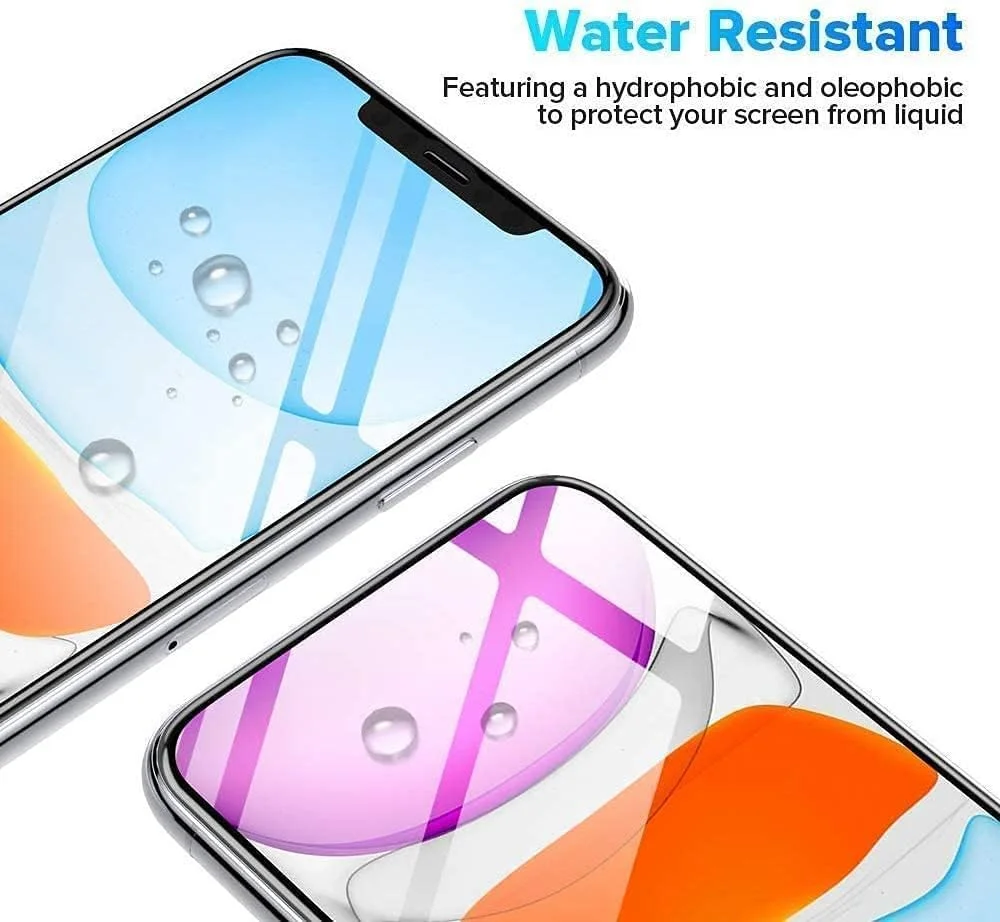 محافظ صفحه نمایش شیشه ای فول چسب لبه به لبه آیفون 11 / آیفون XR برند Emodil محافظ صفحه نمایش شیشه ای فول چسب لبه به لبه آیفون 11 / آیفون XR برند Emodil