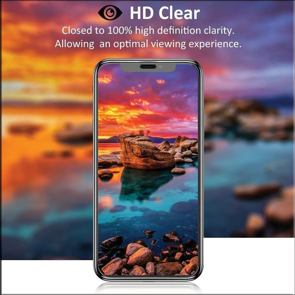 محافظ صفحه نمایش شیشه ای فول چسب لبه به لبه آیفون 11 / آیفون XR برند Emodil محافظ صفحه نمایش شیشه ای فول چسب لبه به لبه آیفون 11 / آیفون XR برند Emodil