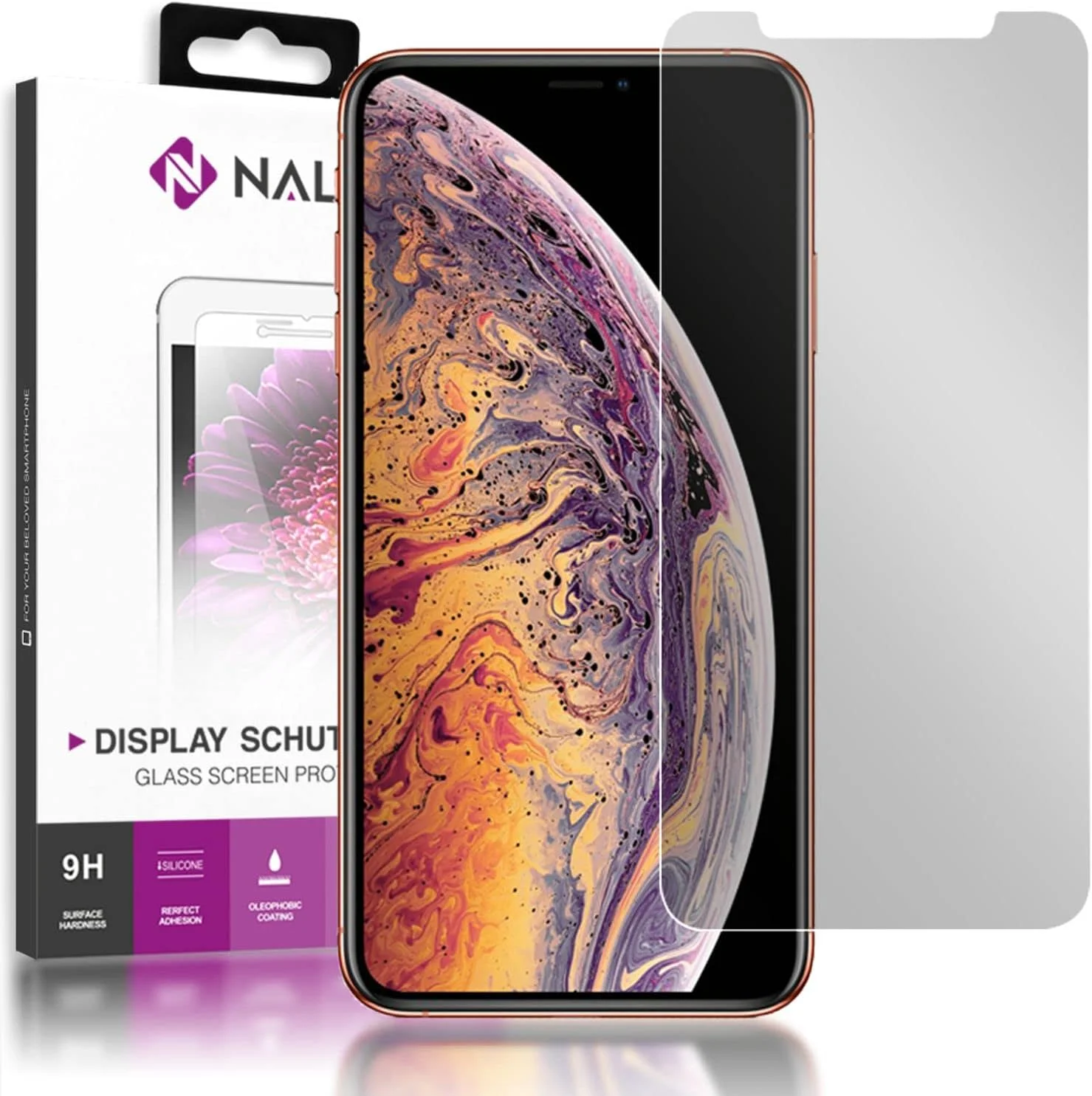 محافظ صفحه نمایش حریم خصوصی NALIA سازگار با Apple iPhone 11 / iPhone XR، فیلتر حریم خصوصی ضد جاسوسی پوشش کامل شیشه ای محافظ صفحه نمایش 9H، پوشش کامل جلویی محافظ صفحه نمایش