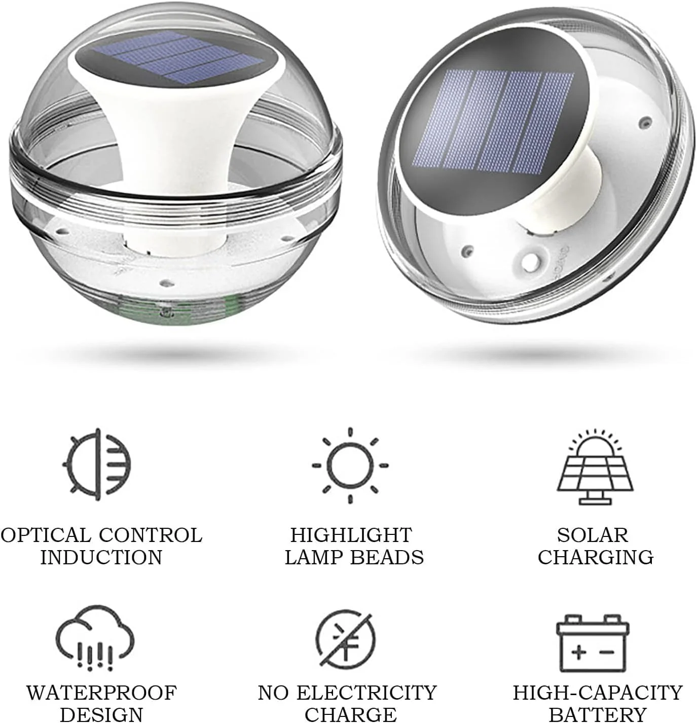 چراغ های خورشیدی شناور استخری Azonee، چراغ شناور تغییر رنگ خورشیدی، چراغ های LED ضد آب برای حوض، توپ های نورانی، چراغ برای استخر، باغ، حیاط، دکوراسیون فضای باز چراغ های خورشیدی شناور استخری Azonee، چراغ شناور تغییر رنگ خورشیدی، چراغ های LED ضد آب برای حوض، توپ های نورانی، چراغ برای استخر، باغ، حیاط، دکوراسیون فضای باز