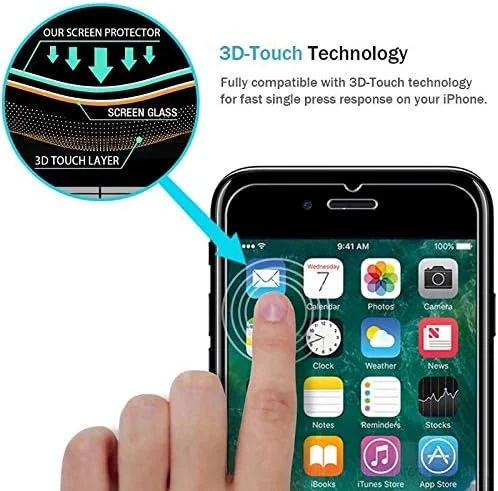 محافظ صفحه نمایش شیشه ای تمپرد ضد ضربه DHAO برای آیفون 6s/6 مناسب برای اپل آیفون 6s آیفون 6 (4.7 اینچ) محافظ صفحه نمایش شیشه ای تمپرد ضد ضربه DHAO برای آیفون 6s/6 مناسب برای اپل آیفون 6s آیفون 6 (4.7 اینچ)