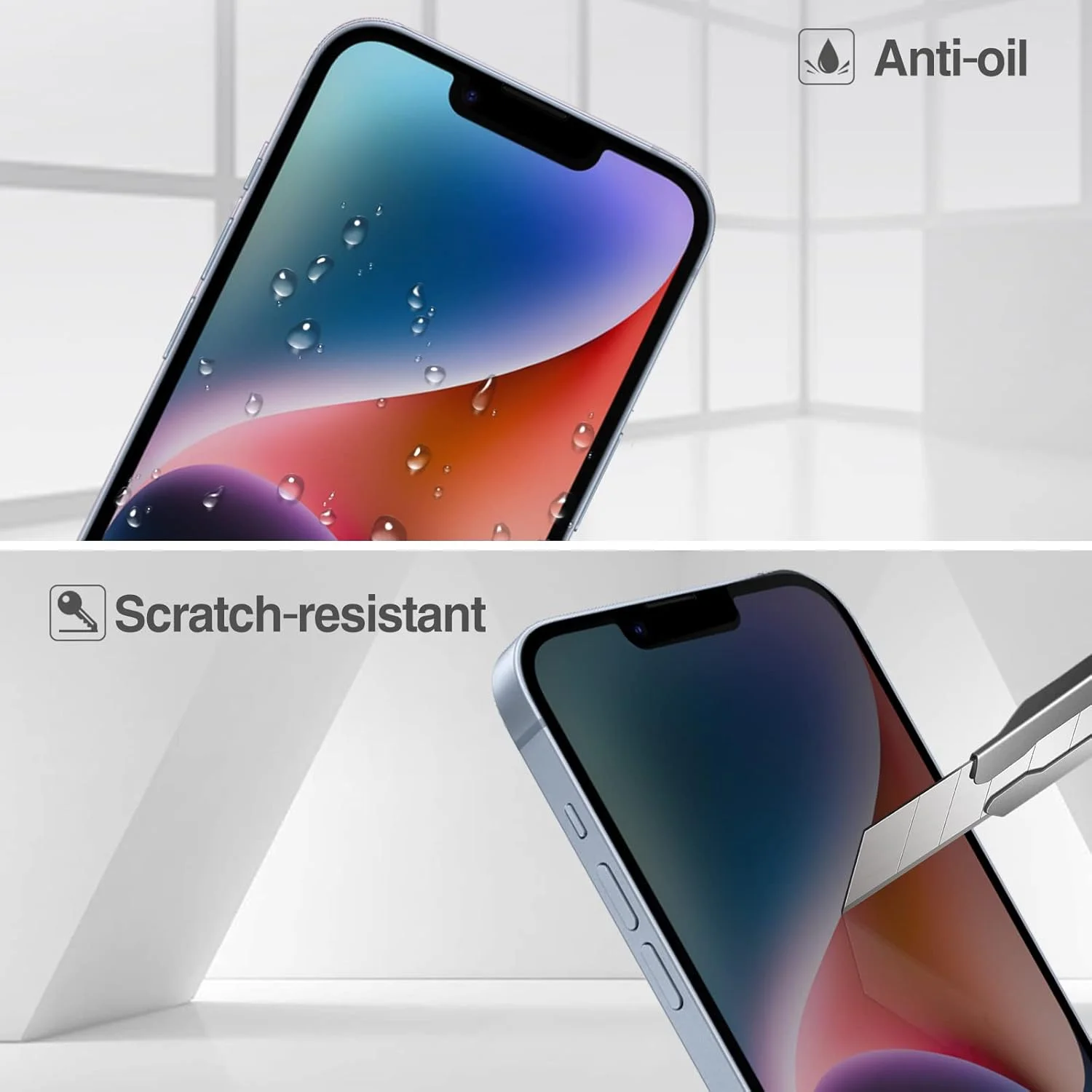محافظ صفحه نمایش شیشه ای ProCase مدل Privacy مناسب برای آیفون 14 / آیفون 13 / آیفون 13 پرو 6.1 اینچ (بسته 2 عددی) محافظ صفحه نمایش شیشه ای ProCase مدل Privacy مناسب برای آیفون 14 / آیفون 13 / آیفون 13 پرو 6.1 اینچ (بسته 2 عددی)
