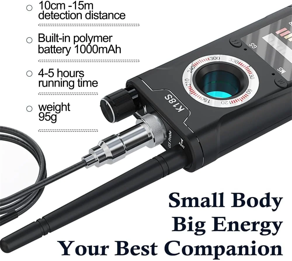 آشکارساز دوربین مخفی Azonee، جاروبرقی ضد جاسوسی، آشکارساز اشکال، آشکارساز دوربین، آشکارساز GPS، یاب دوربین مخفی برای ردیابی GPS، تشخیص سیگنال فرکانس رادیویی آشکارساز دوربین مخفی Azonee، جاروبرقی ضد جاسوسی، آشکارساز اشکال، آشکارساز دوربین، آشکارساز GPS، یاب دوربین مخفی برای ردیابی GPS، تشخیص سیگنال فرکانس رادیویی