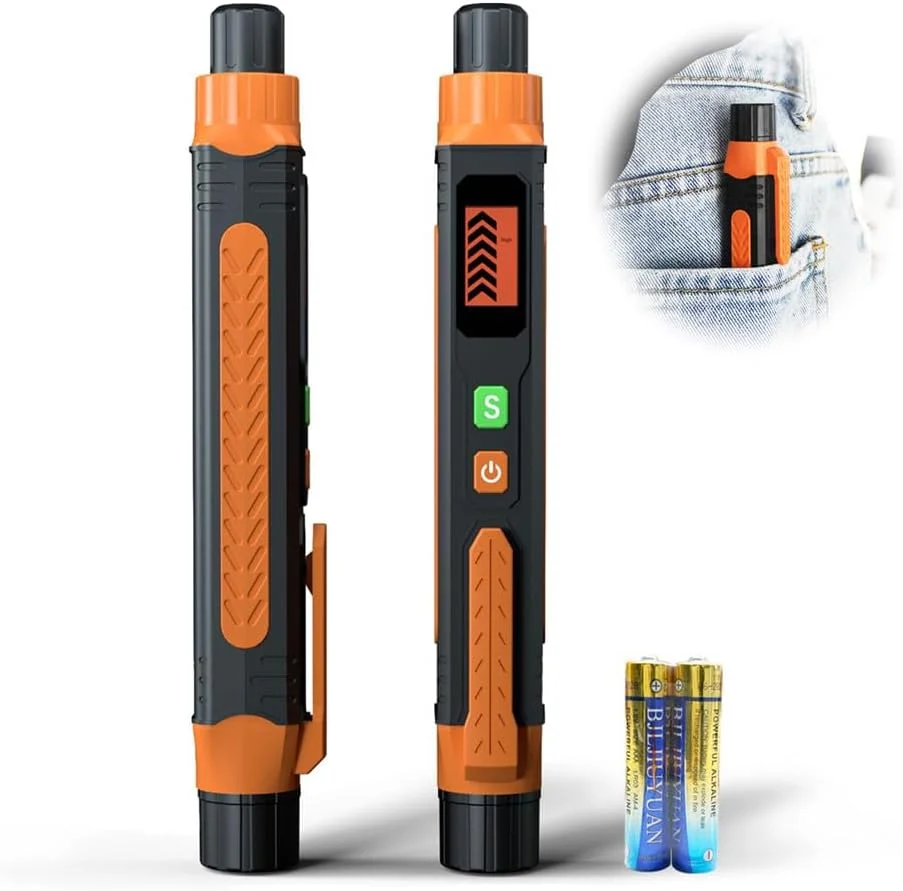 آشکارساز گاز طبیعی Azonee، ردیاب قابل حمل نشت گازهای قابل احتراق با آلارم صوتی و LCD برای ایمنی خانه، شامل 2 باتری آشکارساز گاز طبیعی Azonee، ردیاب قابل حمل نشت گازهای قابل احتراق با آلارم صوتی و LCD برای ایمنی خانه، شامل 2 باتری