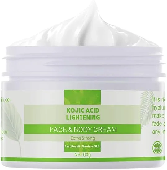 کرم مرطوب کننده اسید کوجیک آزونی، کرم مرطوب کننده صورت زنانه، حاوی ویتامین C، کرم ضد چروک، روشن کننده پوست، کرم ضد لک اسید کوجیک، مناسب برای صورت و بدن