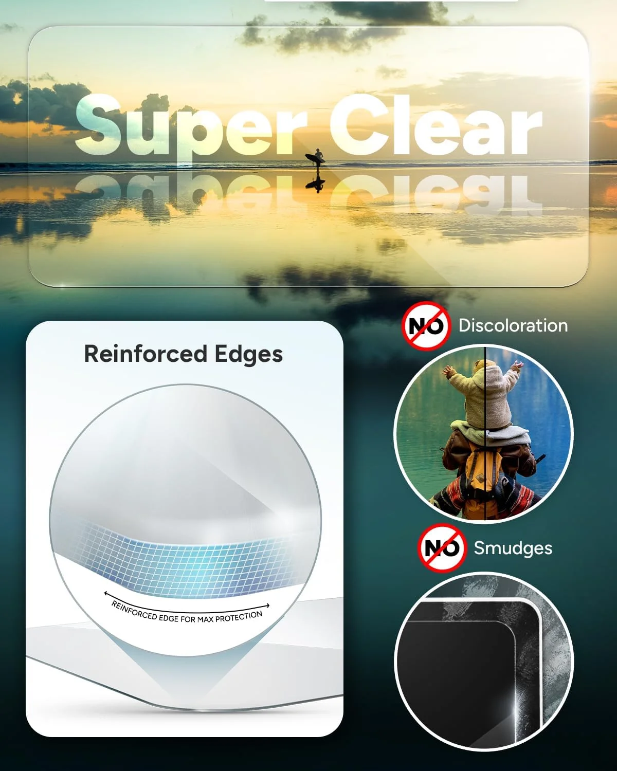 محافظ صفحه نمایش شیشه ای ZAGG InvisibleShield Glass+ برای Apple iPhone 14 Plus/ 13 Pro Max - محافظت در برابر ضربه و خراش، نصب آسان محافظ صفحه نمایش شیشه ای ZAGG InvisibleShield Glass+ برای Apple iPhone 14 Plus/ 13 Pro Max - محافظت در برابر ضربه و خراش، نصب آسان