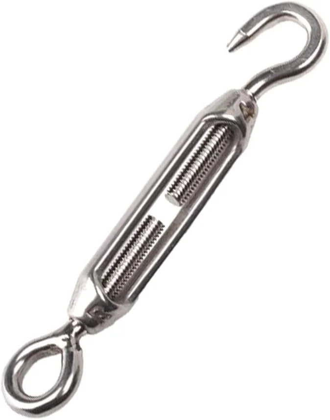 بست سیم بکسل استیل ضد زنگ، شامل 5 عدد بست کششی سیم با قلاب و چشم (M4) بست سیم بکسل استیل ضد زنگ، شامل 5 عدد بست کششی سیم با قلاب و چشم (M4)