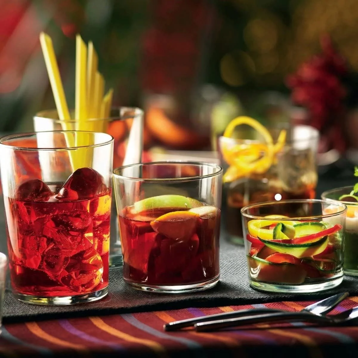 Bormioli Rocco Essential Decor ظروف شیشه ای - ست 12 تایی لیوان های کوچک 7.5 اونسی برای نوشیدن آب، نوشیدنی ها، کوکتل ها و جا شمعی - لیوان های شیشه ای شفاف 7.5 اونسی Bormioli Rocco Essential Decor ظروف شیشه ای - ست 12 تایی لیوان های کوچک 7.5 اونسی برای نوشیدن آب، نوشیدنی ها، کوکتل ها و جا شمعی - لیوان های شیشه ای شفاف 7.5 اونسی