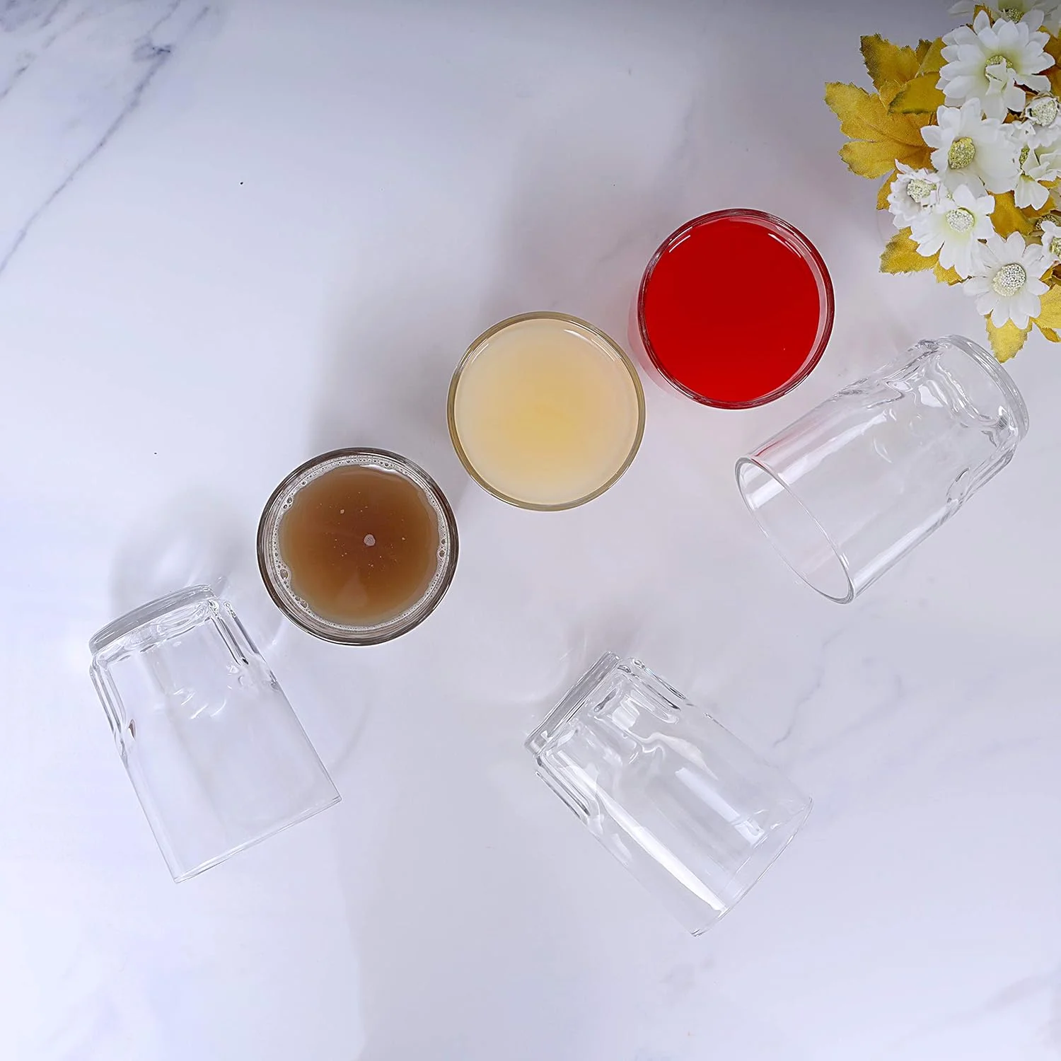 ست لیوان 6 عددی دلکاسا مدل Dc1762، لیوان 230 میلی لیتری برای نوشیدن آب/چای/قهوه/آبمیوه شفاف، طراحی شیک با پایه و دهانه پهن، مناسب برای خانه، چند رنگ ست لیوان 6 عددی دلکاسا مدل Dc1762، لیوان 230 میلی لیتری برای نوشیدن آب/چای/قهوه/آبمیوه شفاف، طراحی شیک با پایه و دهانه پهن، مناسب برای خانه، چند رنگ
