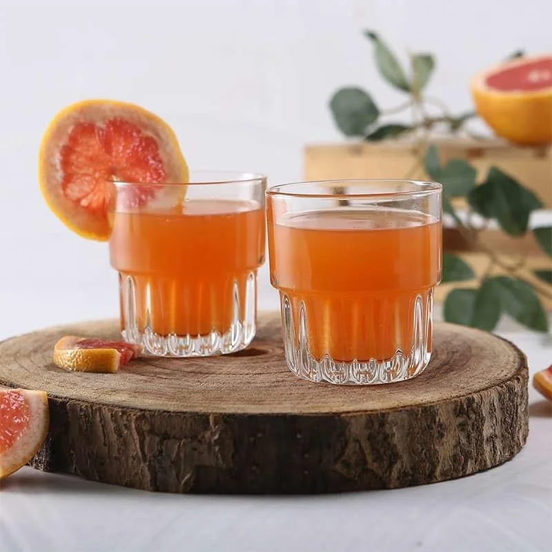 لیوان آبمیوه پریمیوم 180 میلی لیتری MIVANA، لیوان آب شفاف سایز متوسط، لیوان های نوشیدنی برای کوکتل، ست 6 عددی (روبی، ست 6 عددی) لیوان آبمیوه پریمیوم 180 میلی لیتری MIVANA، لیوان آب شفاف سایز متوسط، لیوان های نوشیدنی برای کوکتل، ست 6 عددی (روبی، ست 6 عددی)