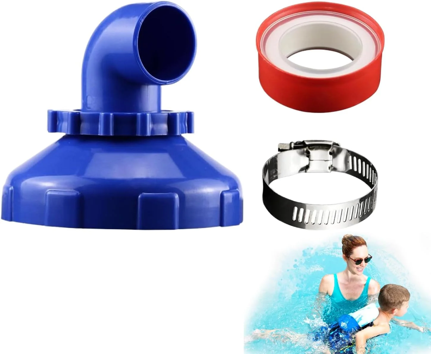 نازل های اسپری استخر | قطعات نازل استخر قابل تنظیم، چرخش 360 درجه، اتصال سریع، اتصالات ورودی آب برای بازسازی اسپا، ارتقاء تجهیزات